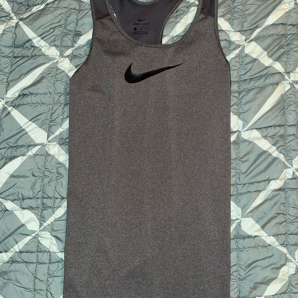 Nike Charcoal Athletic Tank